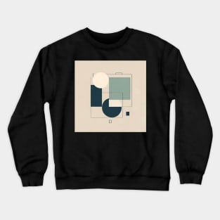 Minimalistic design shapes Crewneck Sweatshirt